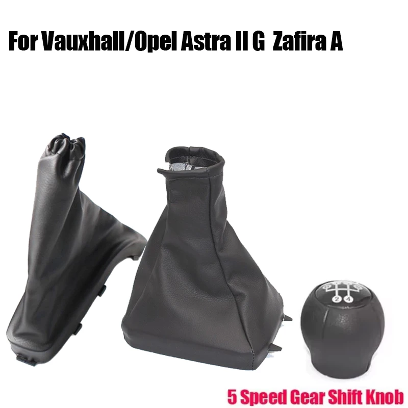 Manual 5-Speed Gear Shift Lever with Gaiter Boot Case