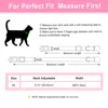 Custom Nylon Cat Collar Cute Print Kitten Cats Collars Quick Release Nylon Pet Necklace With Bell Adjustable for Cats Puppy Pink 6