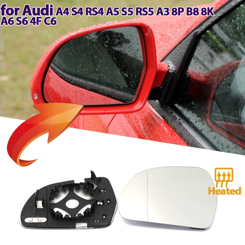 

Левое и правое боковое зеркало для Audi A4 S4 B8 8K 08-09, A5 S5 B8 8K 07-09, A8 S8 D3 Q3 SQ3 A3 8P