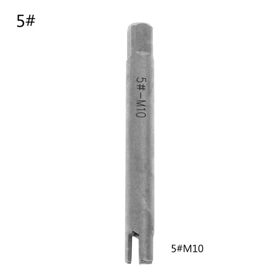 Stalen Tap Extractor Set M4 M5 M6 M7 M8 M9 Gebroken Hoofd Kranen Remover Gestripte Schroef Tap met Doos (10 stuks