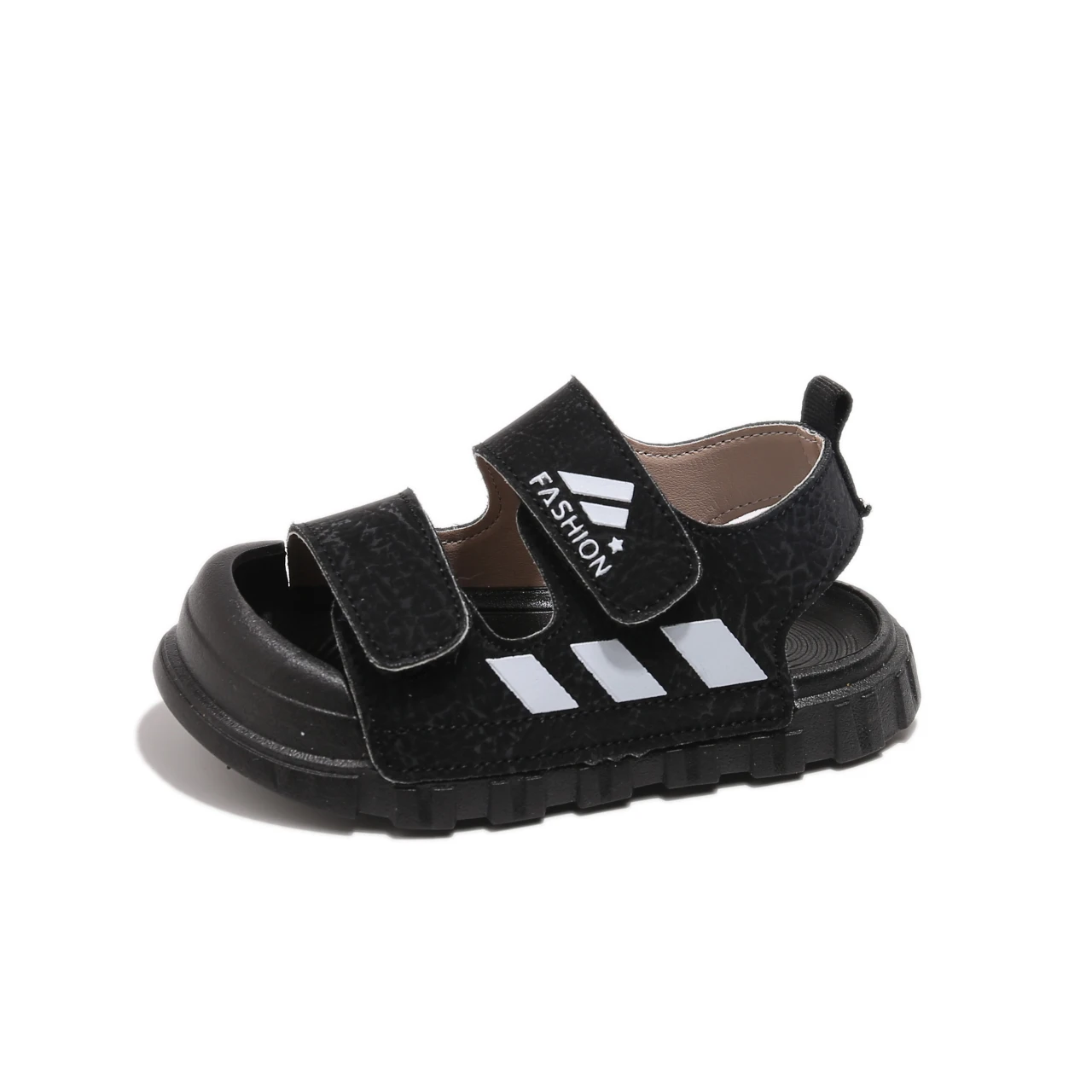 Children's Summer Beach Sandals - Stylish Soft Toe-Covered Footwear