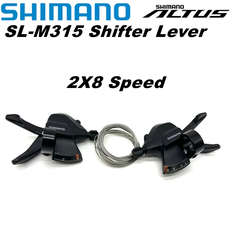 SHIMANO altus SL-M315-7/8R a RD M310 3x7/3x8s 21/24S posunovač sada RAPIDFIRE PLUS s optický mechanismus displej MTB