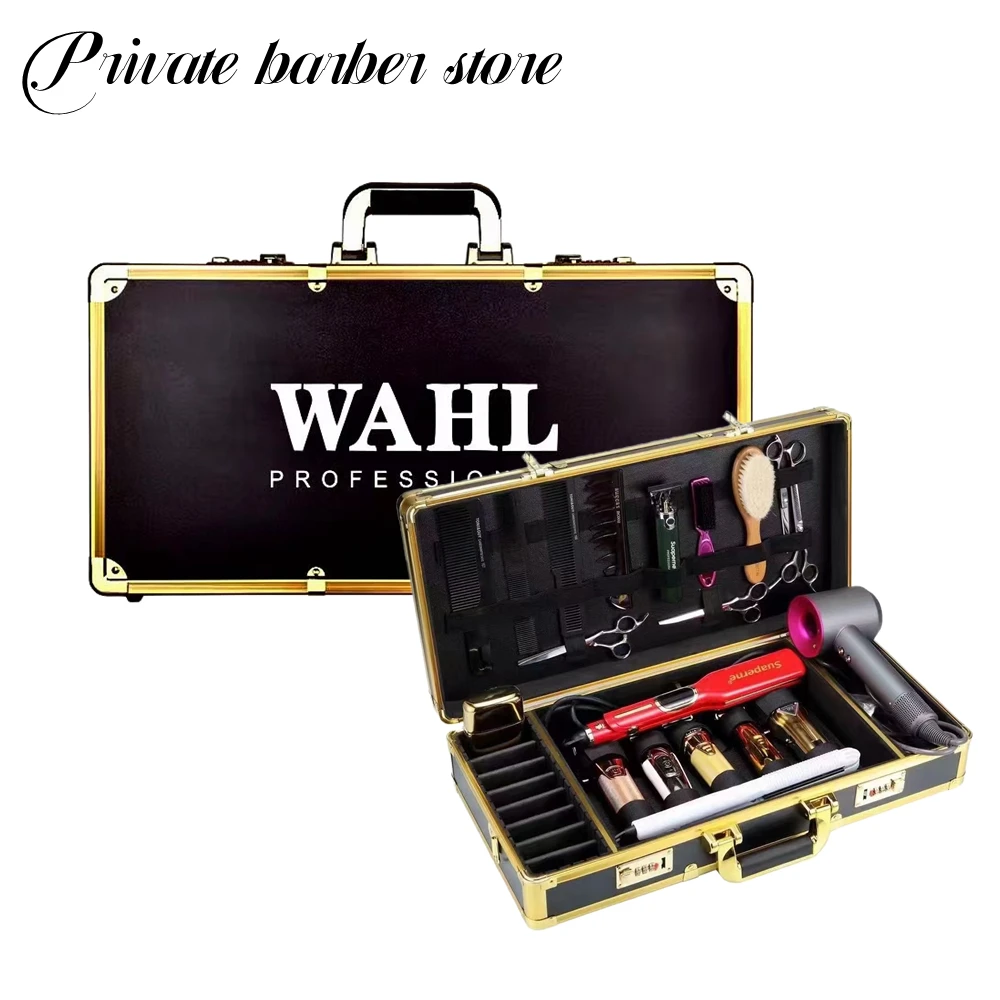 Barber Hairdressing Tool Storage Box Professional Beauty Cosmetic Case