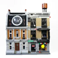 1125PCS Hero Movie Series Sanctuary Sanctuary Showdown Model Compatible with 76108 Building Blocks Children's Birthday Gifts 2
