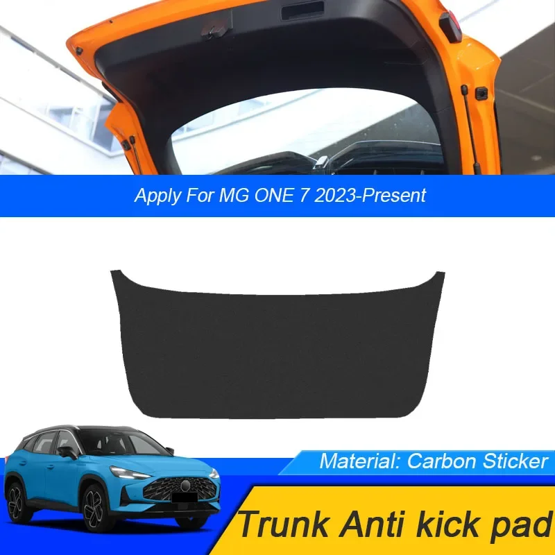 

Автомобильная Противоударная углеродная прокладка для багажника MG ONE 7 2023 в подарок Пылезащитная наклейка на заднюю дверь автомобильные аксессуары