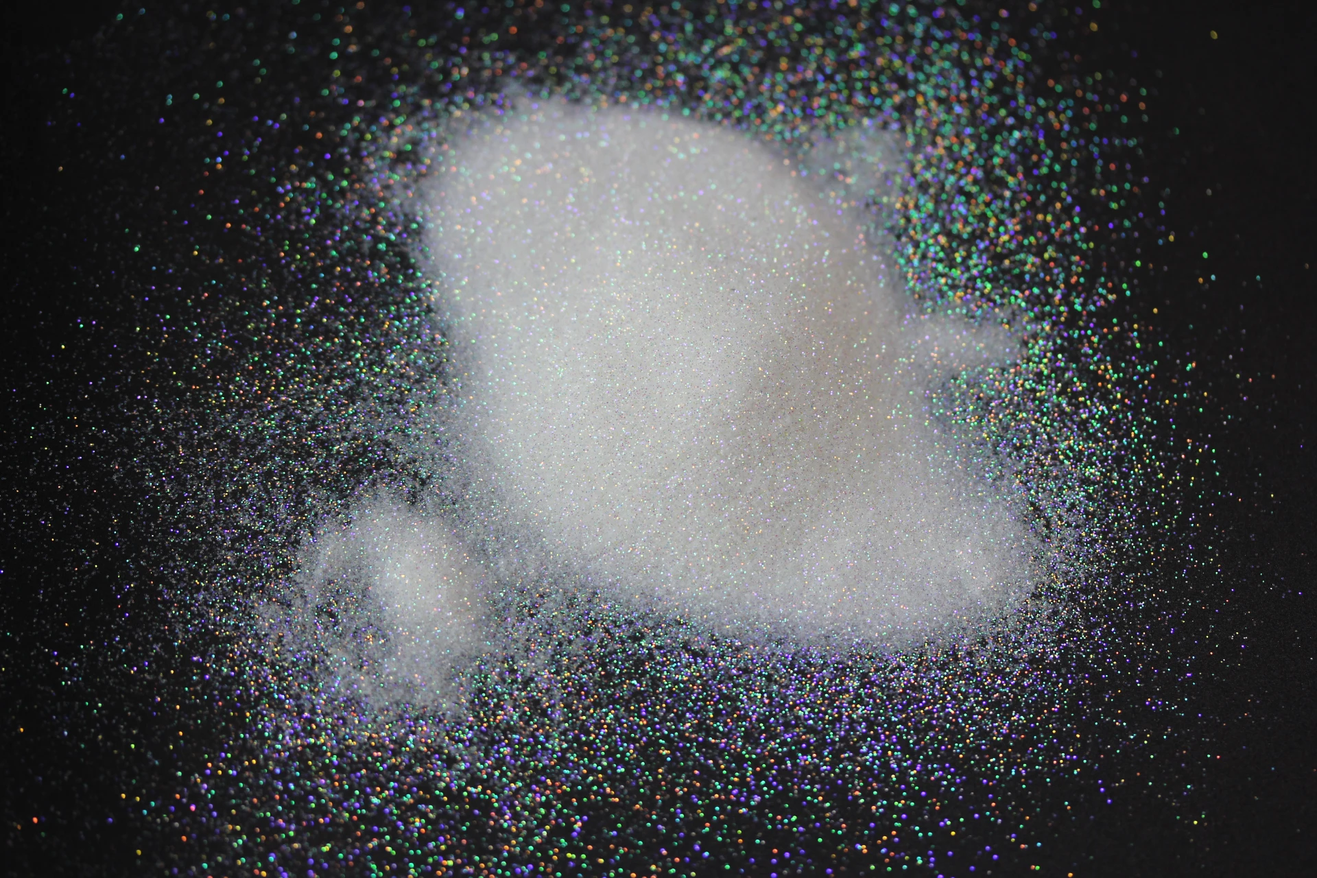 0.2mm 다채로운 흰색 빛나는 반짝이 먼지 홀로그램 손톱 먼지 레이저 홀로 DIY 립스틱 화장품 네일 아트 장식