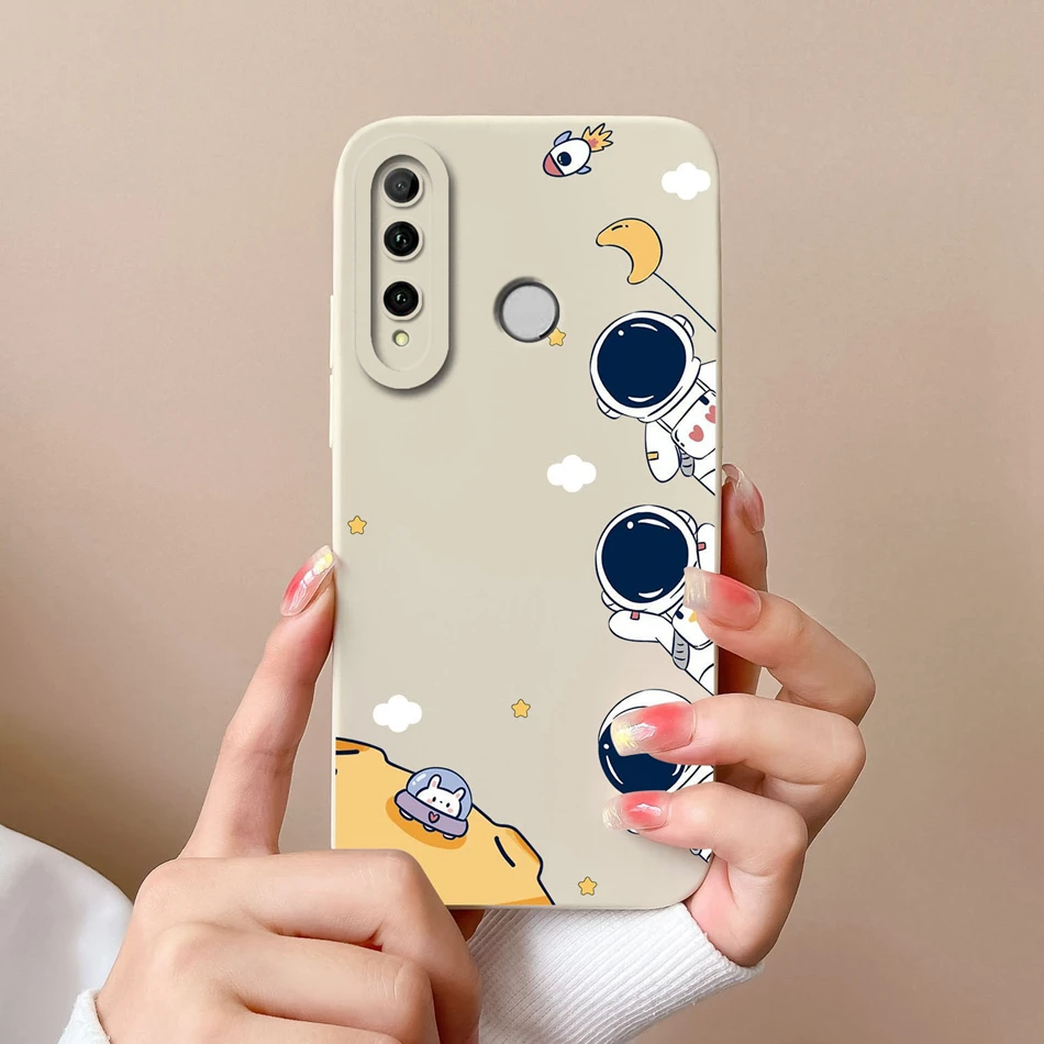 Floral Liquid Silicone Shockproof Phone Case with Camera Protection