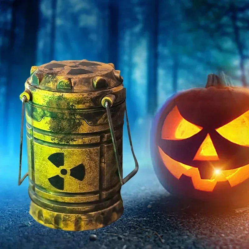 Nuclear Reactor Lantern Gift Mini Handheld Nuclear Reactor Lantern Toy Doomsday Reaction Push Simulation Illuminator