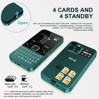 SERVO Ultra700 4SIM Card Qwerty Mobile Phone NFC Access Control Speed Dial Blacklist TYPE-C GSM Cellular Full Keyboard Cellphone 2