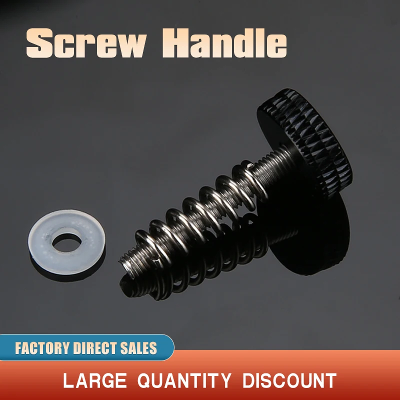 Screw Handle DDB THUMBSCREW ASSEMBLY for tech mini extruder Mini Bowden Extruder kit for Drivegear kit dual drive gear extruder c trianglelab ddb extruder shaft assembly gear single and rnc nano coating drivegear for ddb extruder diy drivgear extruder