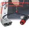 50 Amp 50cm Anderson Plug To Adapter Cigarette lighter plug To Anderson Plug Car Power Adapter Plug  Black Easy Installation 1