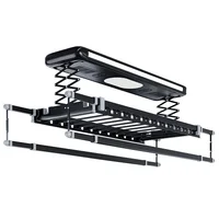 Intelligent Electric Drying Clothes Rack Four-bar Telescopic Lifting Remote Control Drying Machine Aluminum Alloy 1