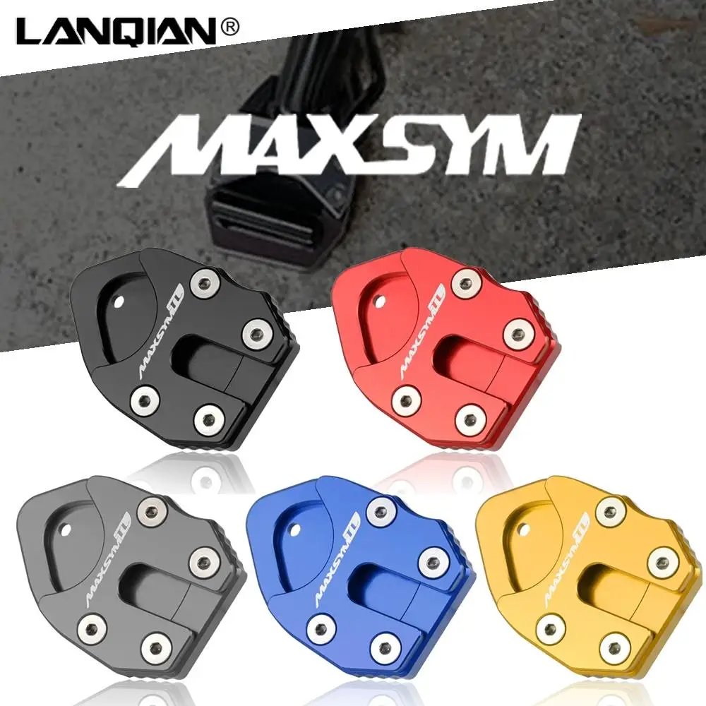 

Motorcycle Side Stand Enlarge Kickstand Enlarge Plate Pad Parts For SYM MAXSYM TL 500 MAXSYMTL 500 2019 2020 2021 Accessories