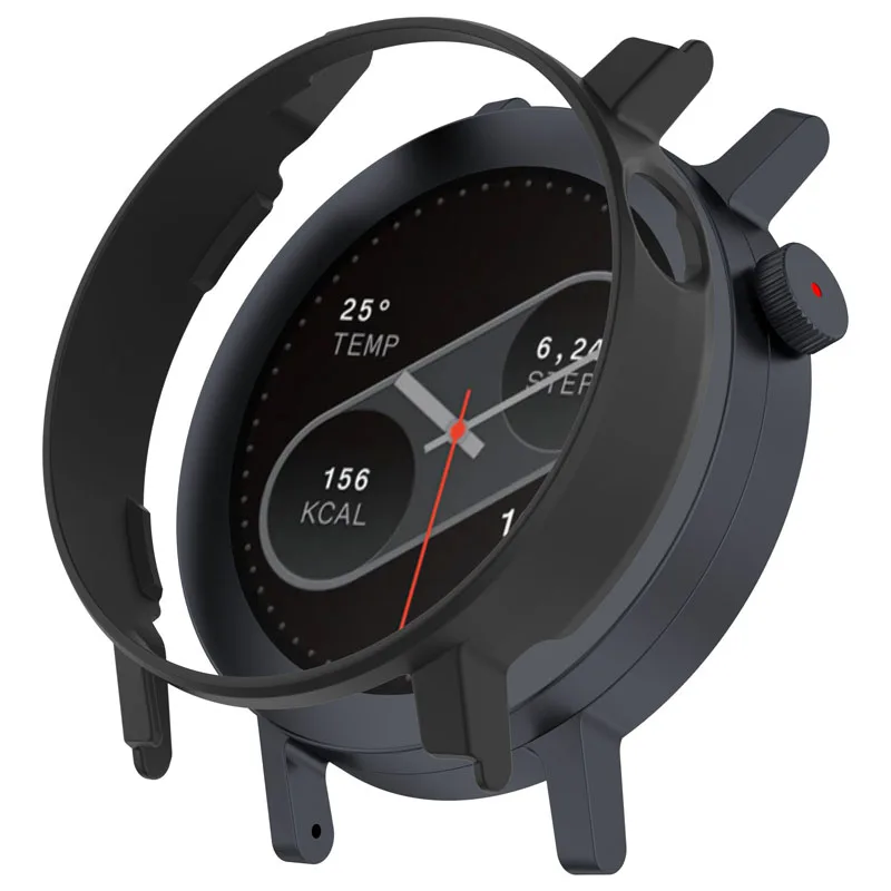 Protective Hollow Bumper Shell for Smartwatch - PC Case Cover Accessory