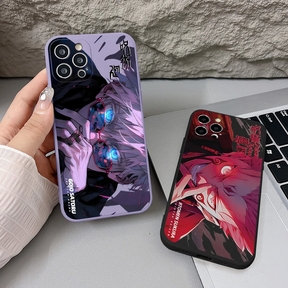 Jujutsu Kaisen Gojo Sukuna Soft Phone Case Cover