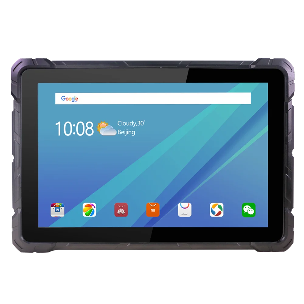 Oem 10 "Tablet Palmare Robusto Touchscreen Leggibile Alla Luce Del Sole Impermeabile Ip67 Windows Tablet Pc Industriale Per Carrello Elevatore