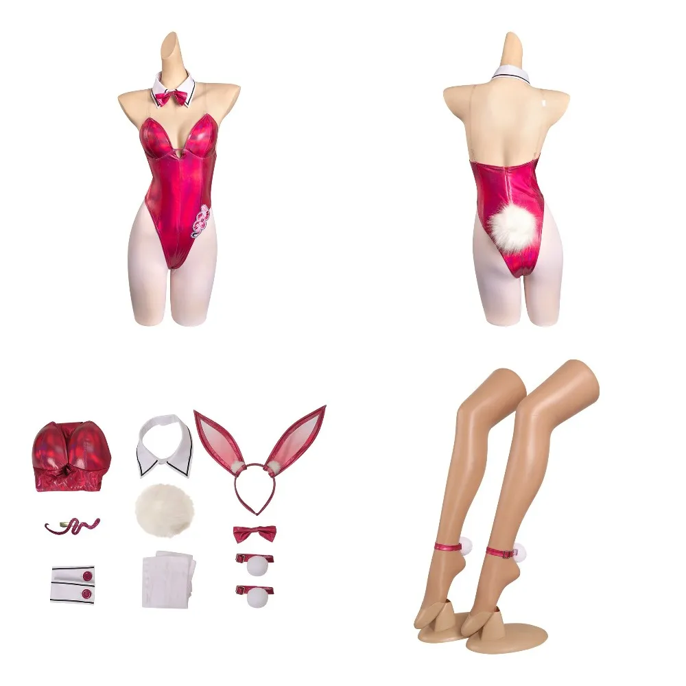 

Anime NIKKE The Goddess Of Victory Viper Toxic Rabbit Cosplay Costume Sexy Bunny Girl Jumpsuit Outfits Halloween Carnival Suit