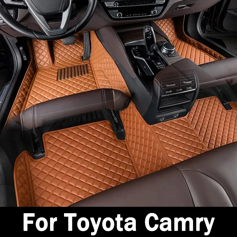 

Автомобильные коврики для Toyota Camry 2012-2017, 2013, 2014, 2015, 2016, индивидуальные автомобильные подкладки для ног, задняя крышка, аксессуары для интерьера