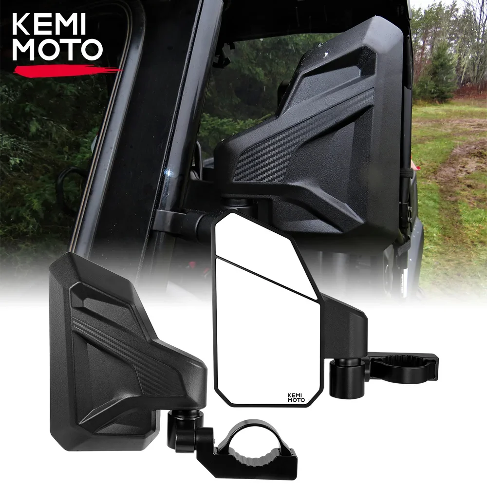 

1.65-2" UTV Rear View Side Mirror for John Deere for Yamaha Rhino for CFMOTO for Kawasaki Mule for Kubota for Cfmoto for Can-am