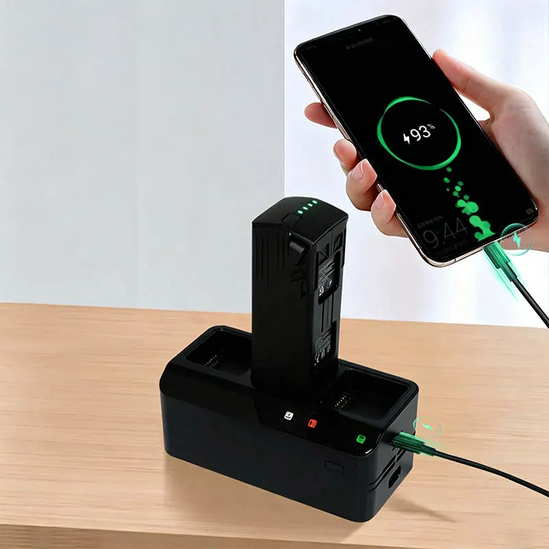 Chargeur Batterie Drone 200W Compatible Mavic 3 - Neuf ou Occasion