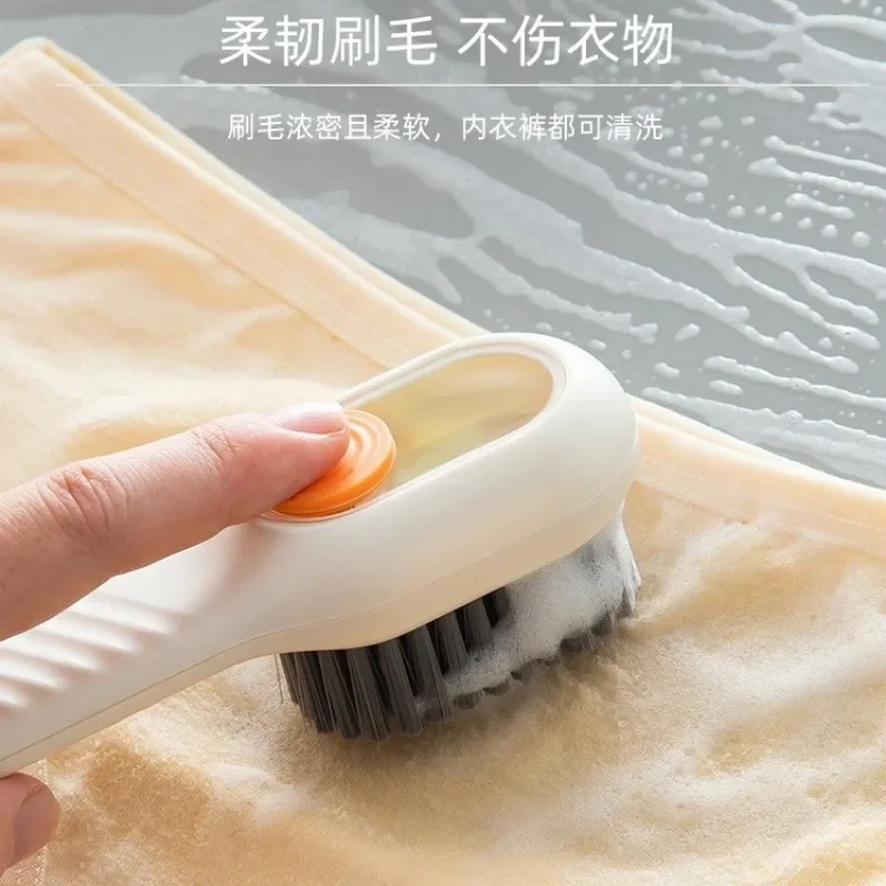 Shoe Brush Multifunctional Cleaning Soft Automatic Liquid Shoe Clothes Board Cleaner 1Pcs
