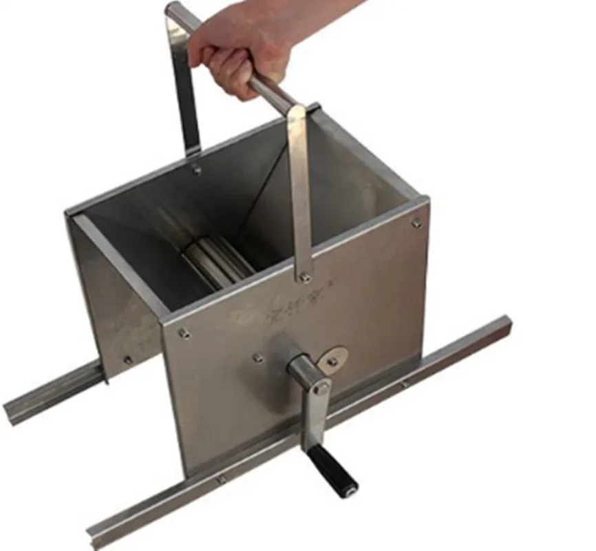 Manual Stainless Steel Grape Crusher MANUAL Crushing Machine Brewing Equipment a