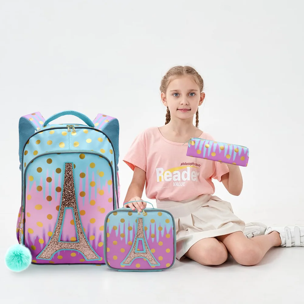 Wraifa Mochila Para Niñas Con Fiambrera Princesa Niñas Mochi | Meses Sin Interés
