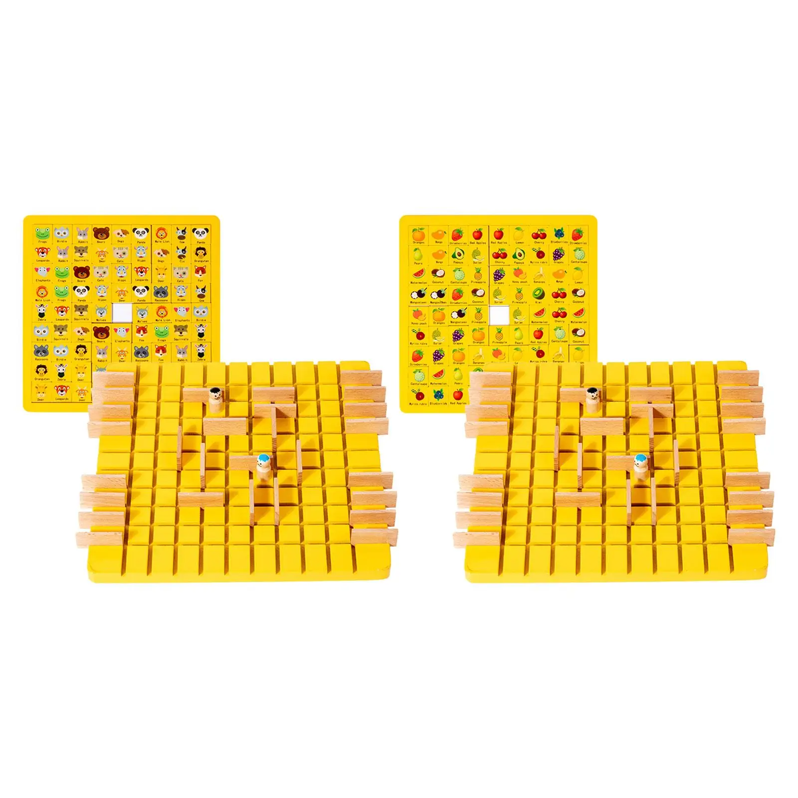 

Strategy Game Educational Toy 2 in 1 Puzzle Game Wooden Strategy Family Game Board Game for Boys Girls Adults Children Kids
