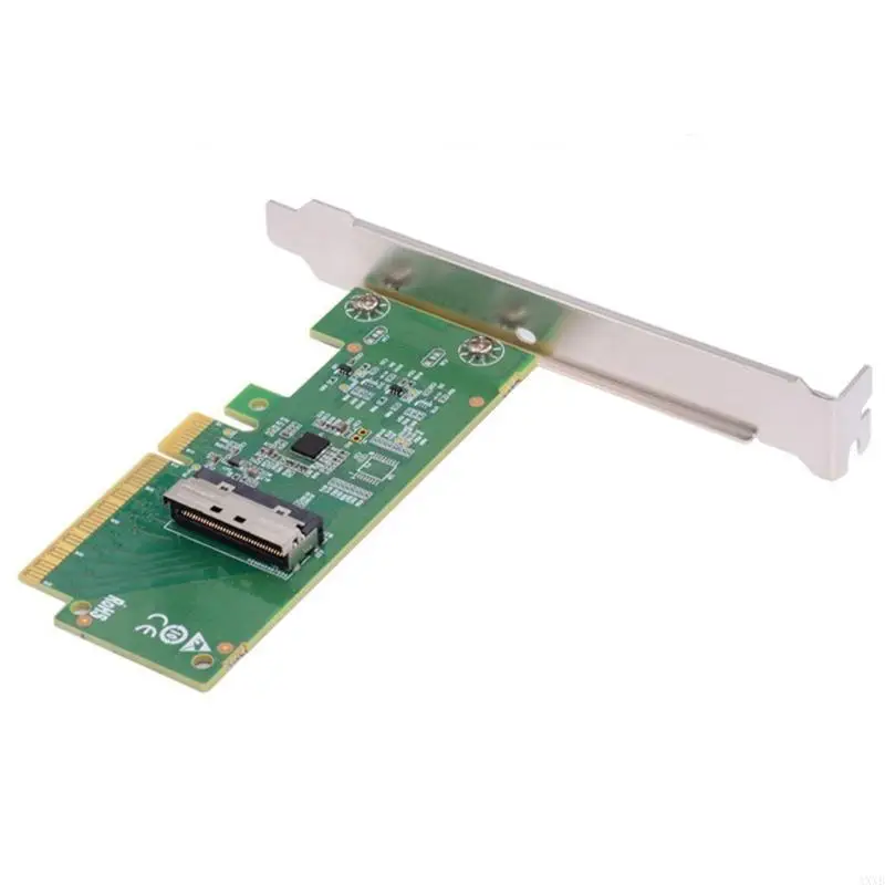 AXYB Portable PCIE 5.0 to MICO 8I Expansion Card for Data Transfer MICO 8I Converters Card for PC Desktop Accessories