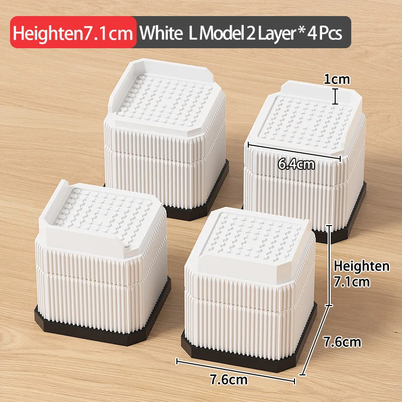 White L 4PCS