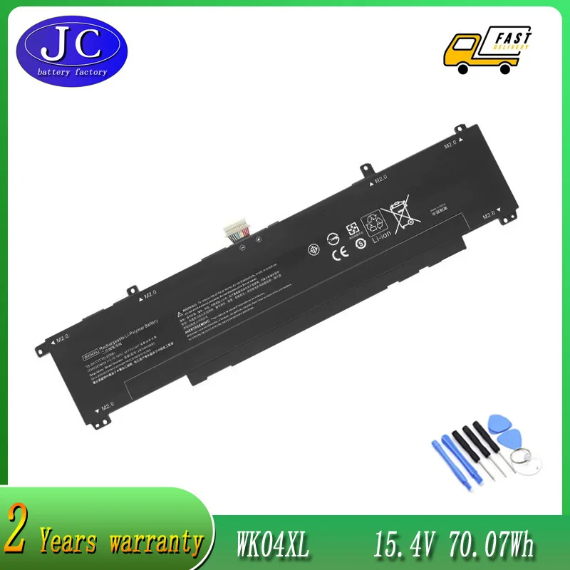 Jcljf Wk04Xl Wk06Xl Batteria Per Laptop Per Hp Hstnn-Ib9V Hstnn-Wb0C M39179-005 M41711-005 M41640-Cd1 M38822-1D1 Omen Muslimah