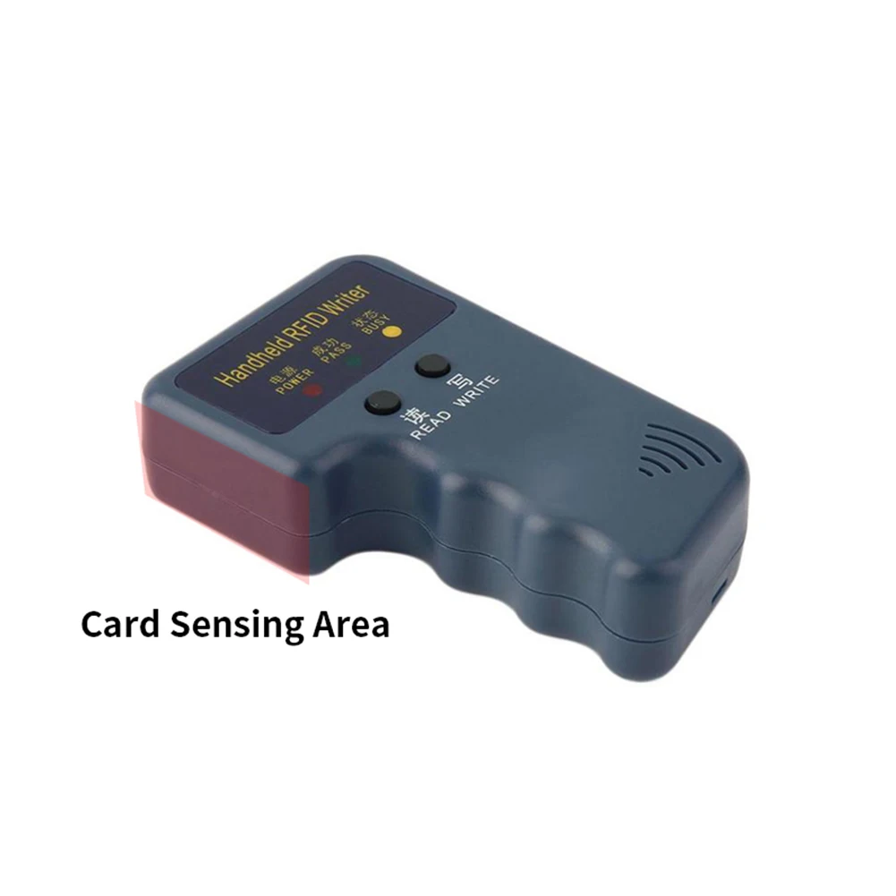 휴대용 125KHz RFID 복사기/기록기/복제기 프로 프로그래머 리더 재기록 가능 ID 키 fob 태그 카드 (아파트용)