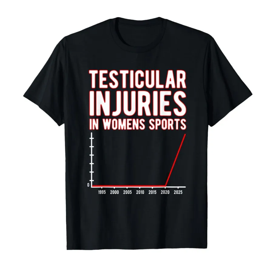 Hodenverletzung beim Frauensport - Untragbare Erwachsenen-Humor-T-Shirts und Kurzarm-Oberteile Damenbekleidung Mode Y2K Top