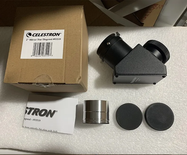 celestron 2 inch SCT mirror diagonal of astronomical telescope Adapter prism eyepiece telescope accessories C5/C6/C8/925/C11 3
