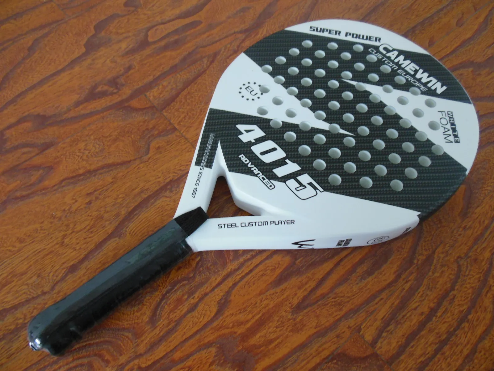 New Carbon and Glass Fiber Padel Tennis Racket Soft Face Paddle Tennis Racquet with Bag Cover Rackets for Padel
