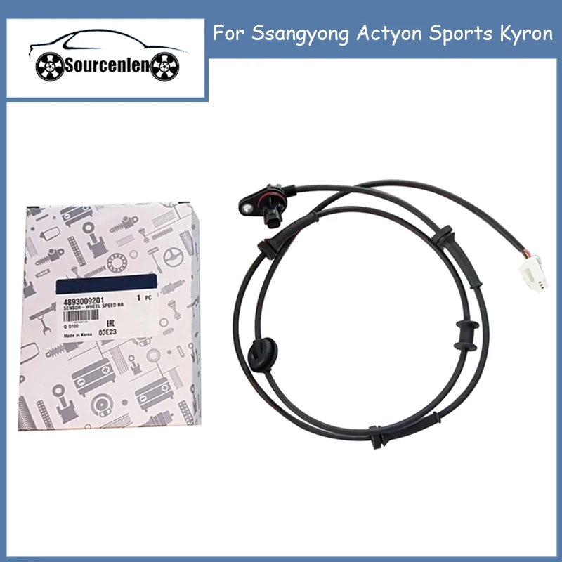 

Brand New Genuine Rear Wheel Hub Speed ABS Sensor 4893009201 For Ssangyong Actyon Sports Kyron 48930-09201