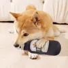 Beer Bottle Squeaky Dog Toy Wine Bottle Plush Dog Toy Teeth Cleaning Squeaky Dog Chew Toy Soft Beer Bottle Shape Toy for Puppies 4
