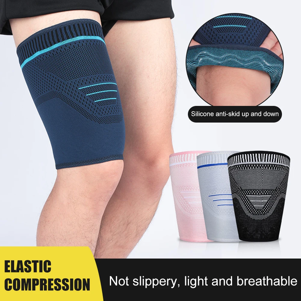 1Pcs Thigh Compression Sleeve, Hamstring Compression Sleeve for