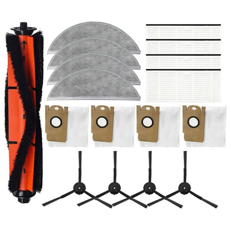 Main Side Brush Mop Cloth Dust Bag And Filter For Lydsto R1 Robotic メーカー直売