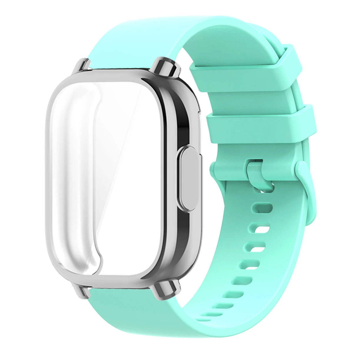 Silicone Strap with Protective Case