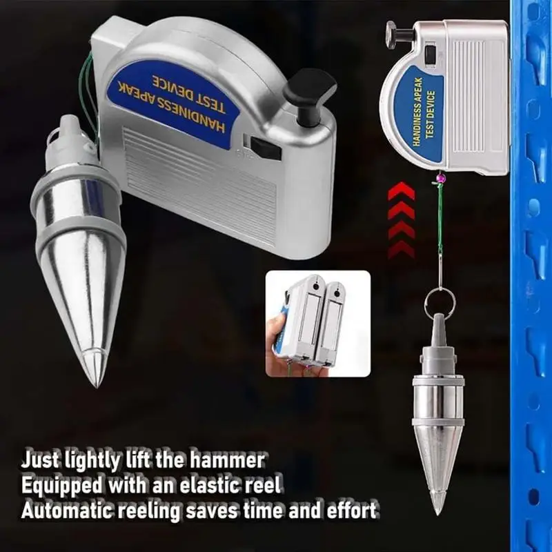 【Discount】 Retractable Plumb Bob Tool Retractable Plum Bob With Automatic Stretching String Stable Construction Assignments Tool For Home.