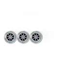 Silvery 3pcs