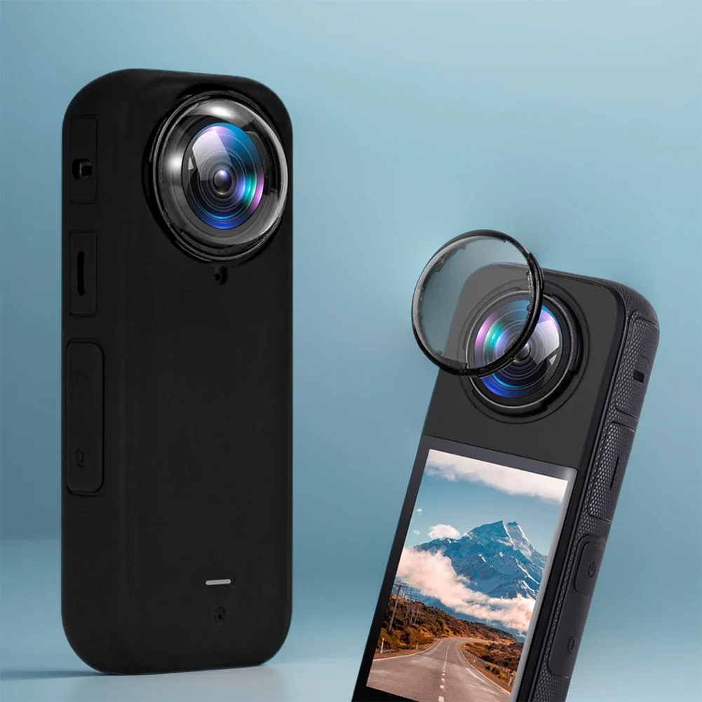 울트라 HD 보호 가드, 방수 PC 보호 렌즈 가드, 회전 렌즈 보호 커버, Insta360 X4 액세서리, 2 개