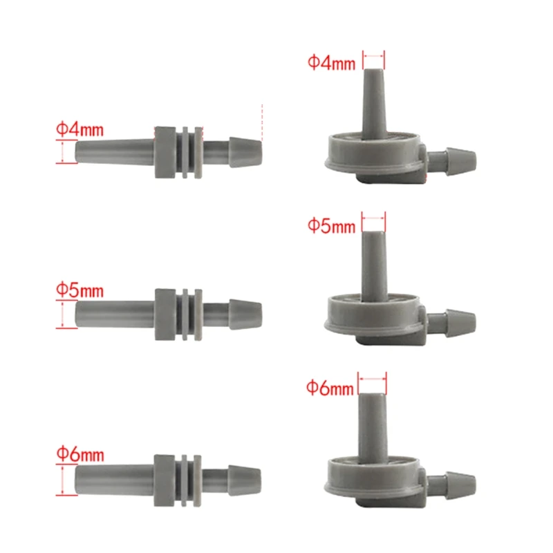 Conector de manguito de brazo de ángulo plano/recto, adaptador de manguera de aire de conexión rápida, monitores electrónicos de presión arterial, accesorios A0NC