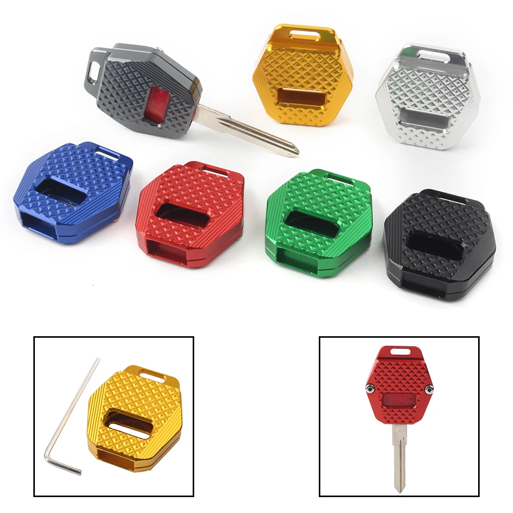 

Алюминиевый Чехол для ключа с CNC для мотоцикла Kawasaki Ninja 250 250R 300 600 650 ZX250R