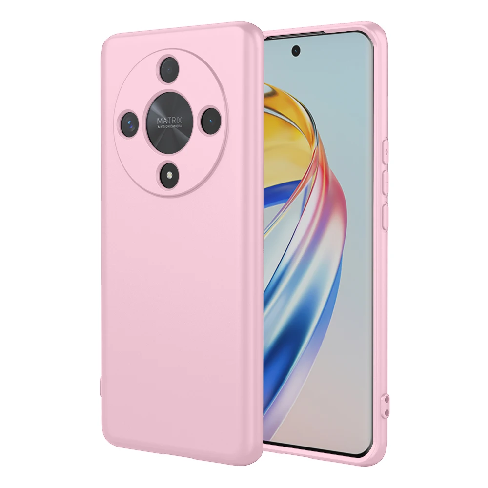 Flexibler TPU-Fall aus flüssigem Silikon für Honor Magic 6 Lite Magic 5 Pro X9b X9a Schutzhülle Fundas Coque Capa_voghion.com