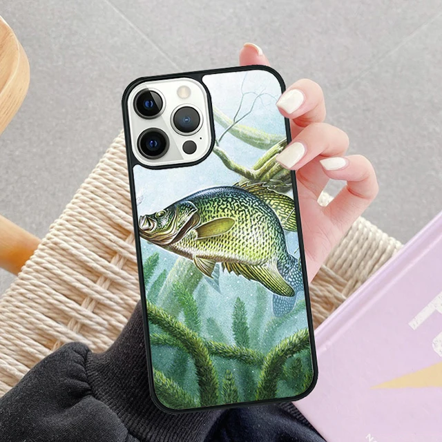 Fish Fishing Phone Case For iPhone 14 15 13 12 Mini XR XS Max Cover For Apple iPhone 11 Pro Max 6 8 7 Plus SE2020 Coque- S91e9813d3d3e4b45a33ee6f9013e4b47B