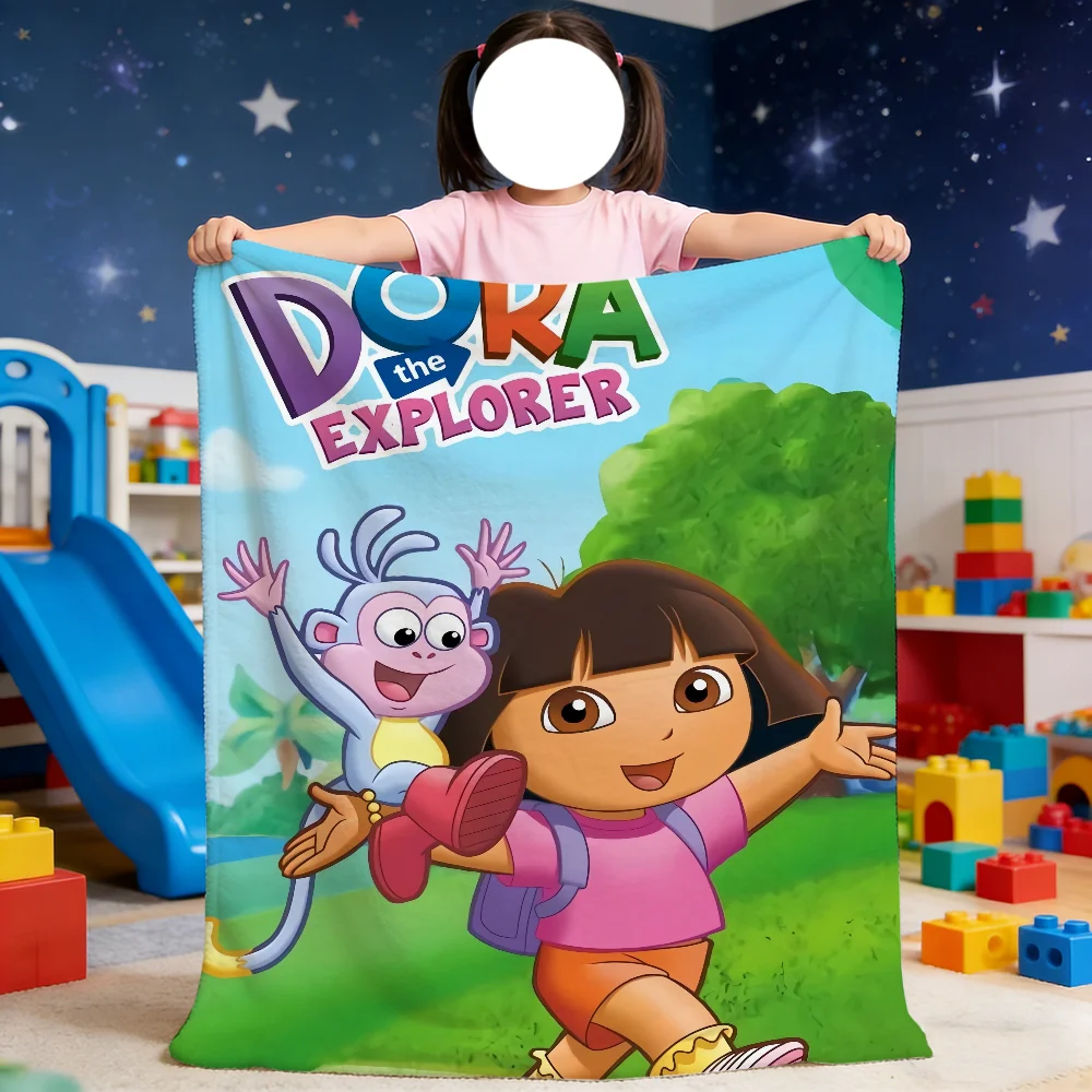 Cozy Cartoon Soft Throw Blanket