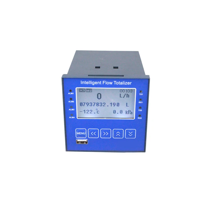 

Digital flow indicator diesel flowmeter fuel consumption meter