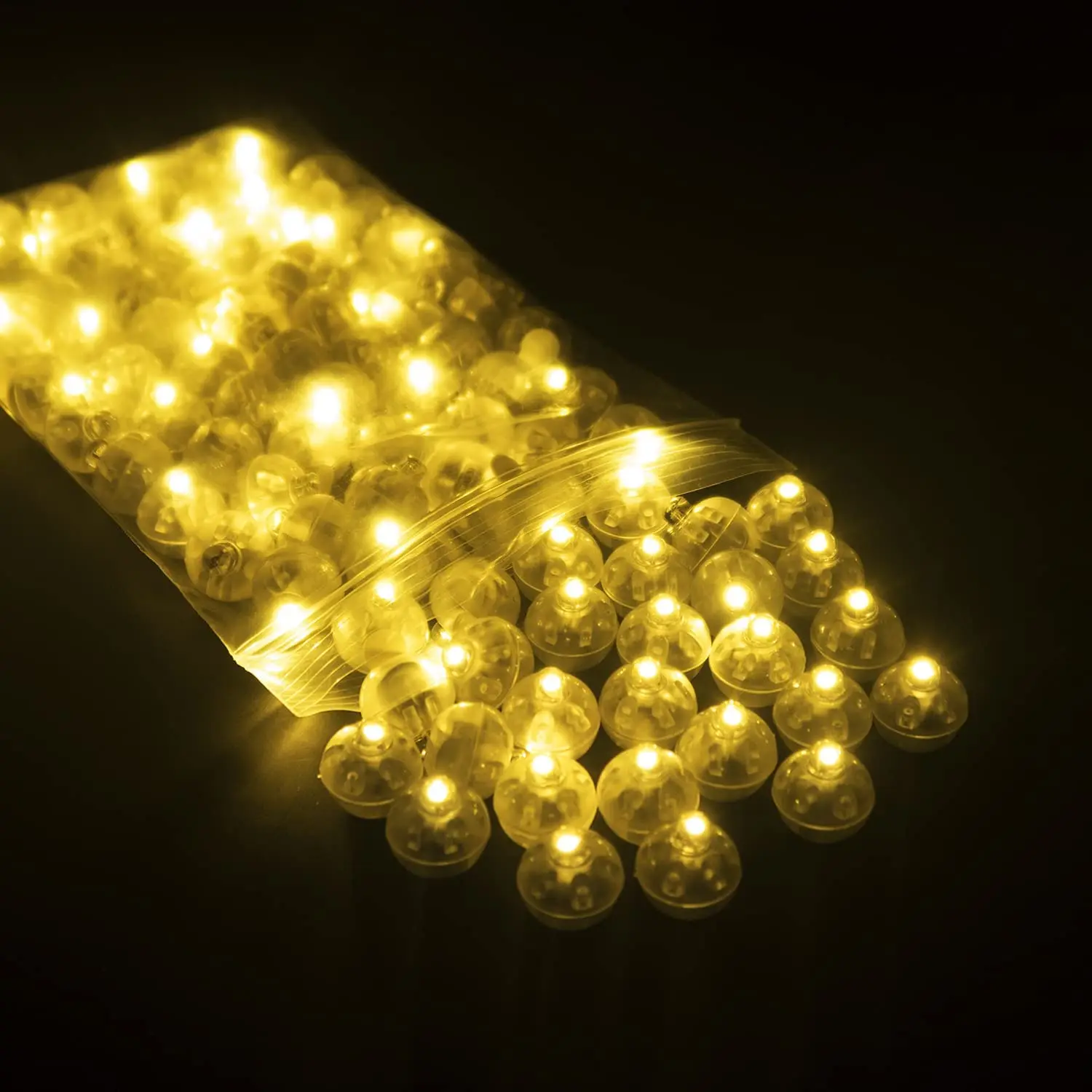 Mini LED Light Bulbs, LED Balloon Lamp, 100 Pieces LED Light Balloon